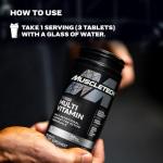 MuscleTech Platinum Multivitamins for Men and Women