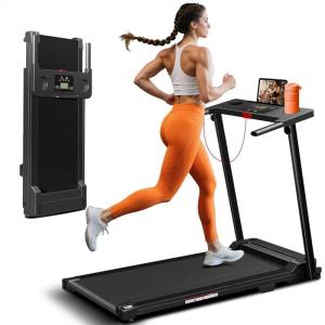 ApexNexus Folding Walking Pad Treadmill with Handle