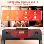 ApexNexus Folding Walking Pad Treadmill with Handle