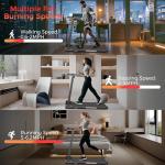 ApexNexus Folding Walking Pad Treadmill with Handle