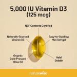 NatureWise Vitamin D3 5000iu - 360 Mini Softgels
