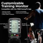 Sunny Health & Fitness Customizable Air Bike Trainer