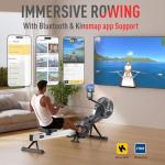 JOROTO Foldable Air Magnetic Rowing Machine