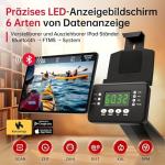 BOTORRO Air Magnetic Rowing Machine with Bluetooth Monitor