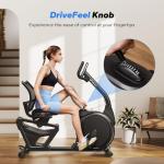Smart Bluetooth Recumbent Exercise Bike for Home