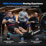 Adjustable Air Resistance Rowing Machine for Home