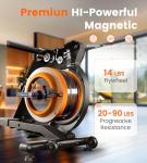 YOSUDA Foldable Magnetic Rowing Machine with LCD Monitor