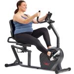 Sunny Health & Fitness Recumbent Smart Bike with App