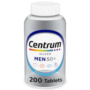 Centrum Silver Men’s 50+ Multivitamins with Vitamin D3