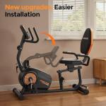 YOSUDA PRO Recumbent Exercise Bike with Resistance Bands