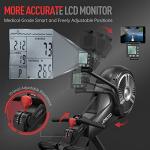JOROTO Air Magnetic Folding Rowing Machine for Home