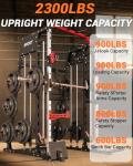 2200lbs Smith Machine with Cable & LAT System
