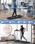Voice-Controlled Under Desk Walking Pad Treadmill