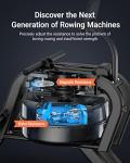 Merach Bluetooth Water Rowing Machine with App