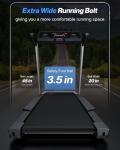 WELLFIT Heavy-Duty Treadmill with Bluetooth & Incline