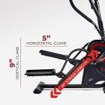 Sunny Health & Fitness Cardio Climber Elliptical Machine