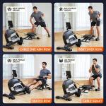 Pooboo Folding Magnetic Rowing Machine for Home Use