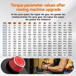 Pooboo Folding Magnetic Rowing Machine for Home Use