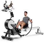 pooboo Full Motion Rowing Machine with Bluetooth