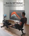 Merach Bluetooth Water Rowing Machine with App