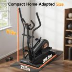 Niceday Home Elliptical Trainer with 18" Stride