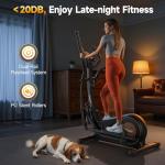 Niceday Home Elliptical Trainer with 18" Stride