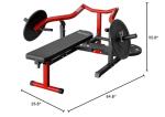 Chest Press Machine with Adjustable Incline Bench