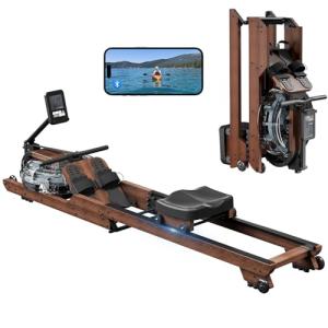 Dripex Foldable Water Rowing Machine for Home Gym