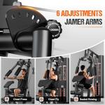 GOIMU M1 Home Gym Station with 140LBS Weight Stack