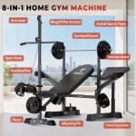 Adjustable Weight Bench for Full Body Workouts