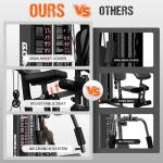 GOIMU M1 Home Gym Station with 140LBS Weight Stack