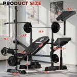 Adjustable Weight Bench for Full Body Workouts