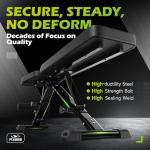 FLYBIRD Adjustable Weight Bench for Full Body Workouts