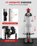 Goimu Wall Mount Cable Crossover Machine for Home Gym