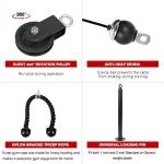 LFJ Lat Pull Down Cable Machine Pulley System