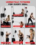 Goimu Wall Mount Cable Crossover Machine for Home Gym