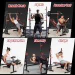 1500lbs 6-in-1 Weight Bench Set with Leg Extension