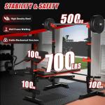 1500lbs 6-in-1 Weight Bench Set with Leg Extension