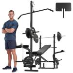 Mikolo 8-in-1 Multi-Function Weight Bench Set