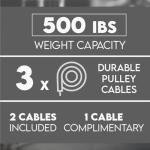 Yes4All LAT Pull Down and Row Machine