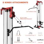 Mikolo Wall Mount Cable Crossover with Dual Pulleys