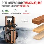 JOROTO Foldable Water Rowing Machine with Bluetooth Monitor