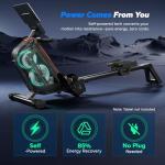 MERACH Home Rowing Machine with Electromagnetic Resistance