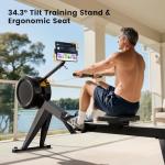 YOSUDA Air Magnetic Rowing Machine with Dual Resistance