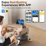 BOTORRO Water Rowing Machine with Adjustable Resistance