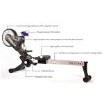 Stamina Pro Dual Resistance Folding Rowing Machine