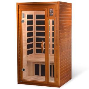 Barcelona 1-2 Person Low EMF Infrared Sauna with Speakers
