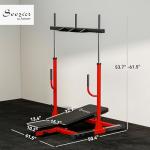 Soozier Vertical Leg Press Machine for Home Gym