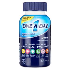 One A Day Men's Multivitamins, 200 Count