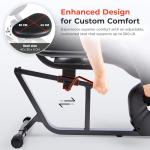 Sunny Health & Fitness Recumbent Smart Bike with App